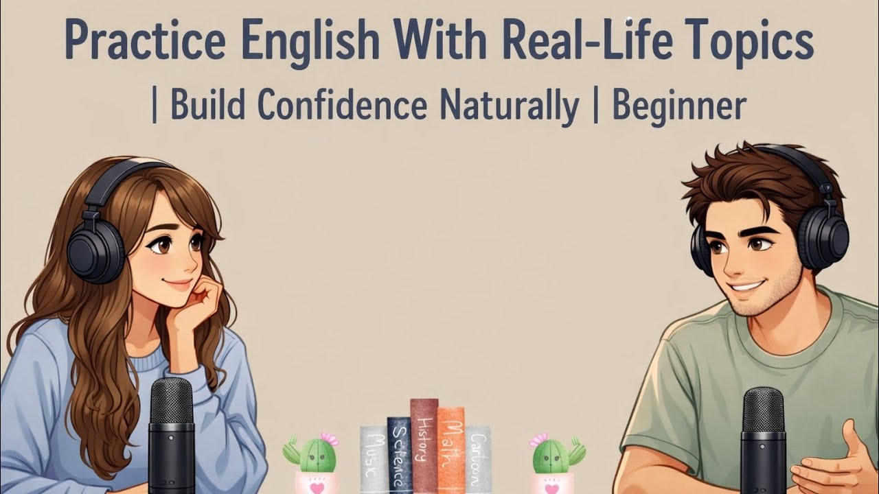 Practice English With Real-Life Topics | Build Confidence Naturally | Beginner