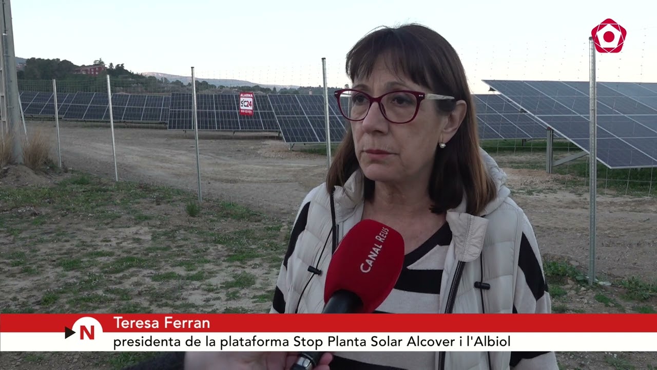 Els veïns de l'Albiol demanen explicacions després de la instal·lació del parc fotovoltaic