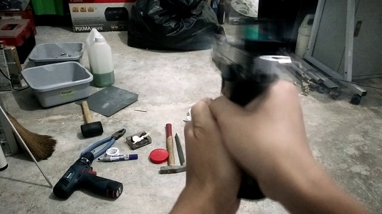 TOKYO MARUI GLOCK 17 AIRSOFT WITH ADS FULL AUTO SWITCH CONVERSION.