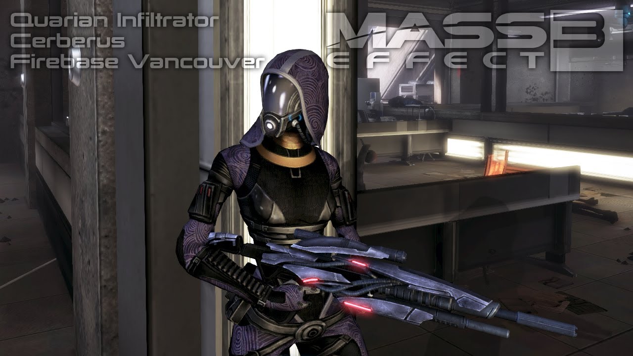 Quarian Infiltrator vs. Cerberus on Firebase Vancouver