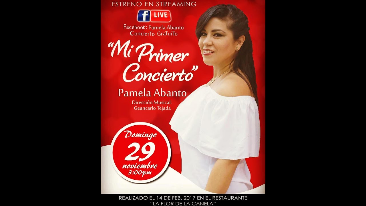 Pamela Abanto - Mi Primer Concierto (FULL HD)