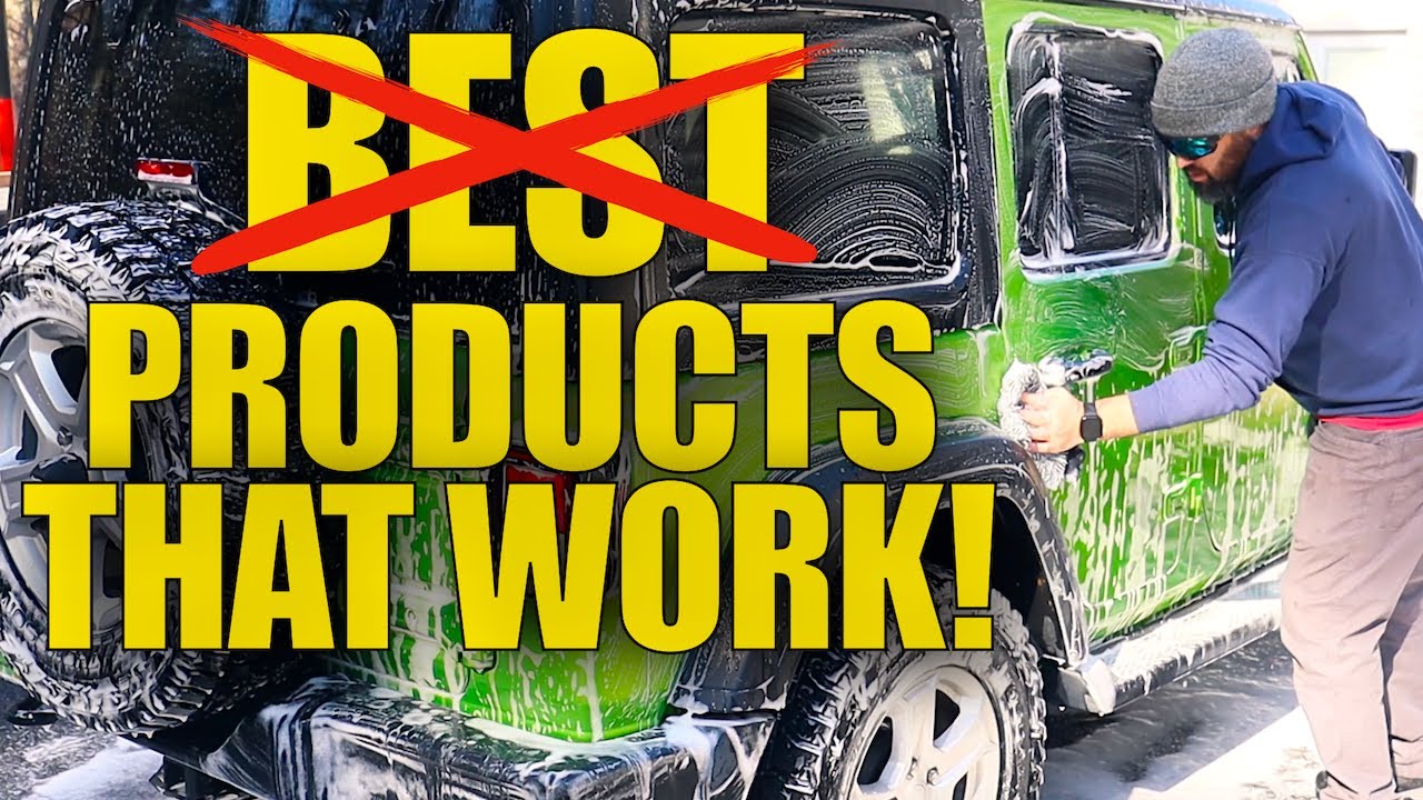 DETAILING PRODUCTS That Just WORK!