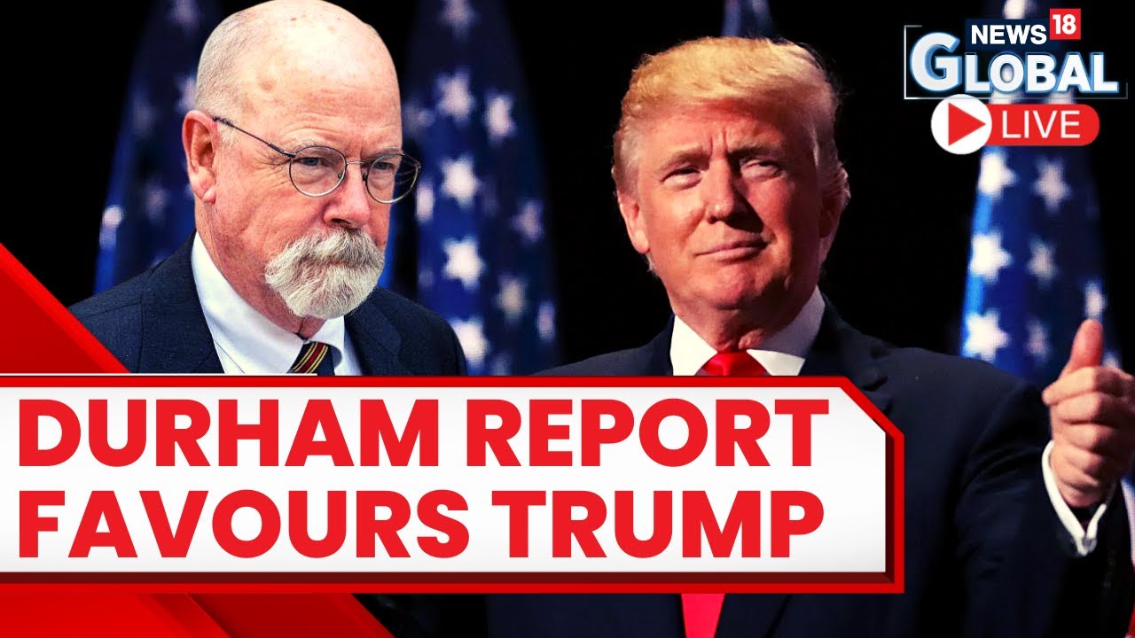 Special Counsel John Durham Slams Probe Of Trump-Russia Collusion | Trump News LIVE | Druham Report