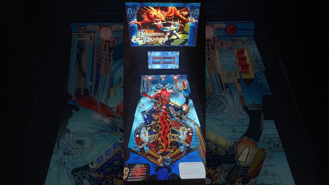 VPX Competition Corner : DUNGEONS AND DRAGONS (Bally 1987) rev. 2.3.1 by RobbyKingPin