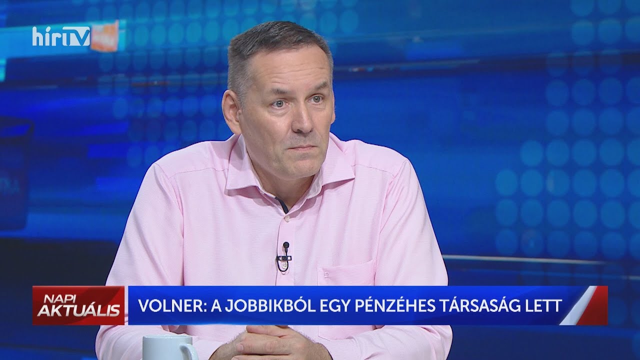 Napi aktu&aacute;lis - Volner J&aacute;nos (2022-08-26) - H&Iacute;R TV