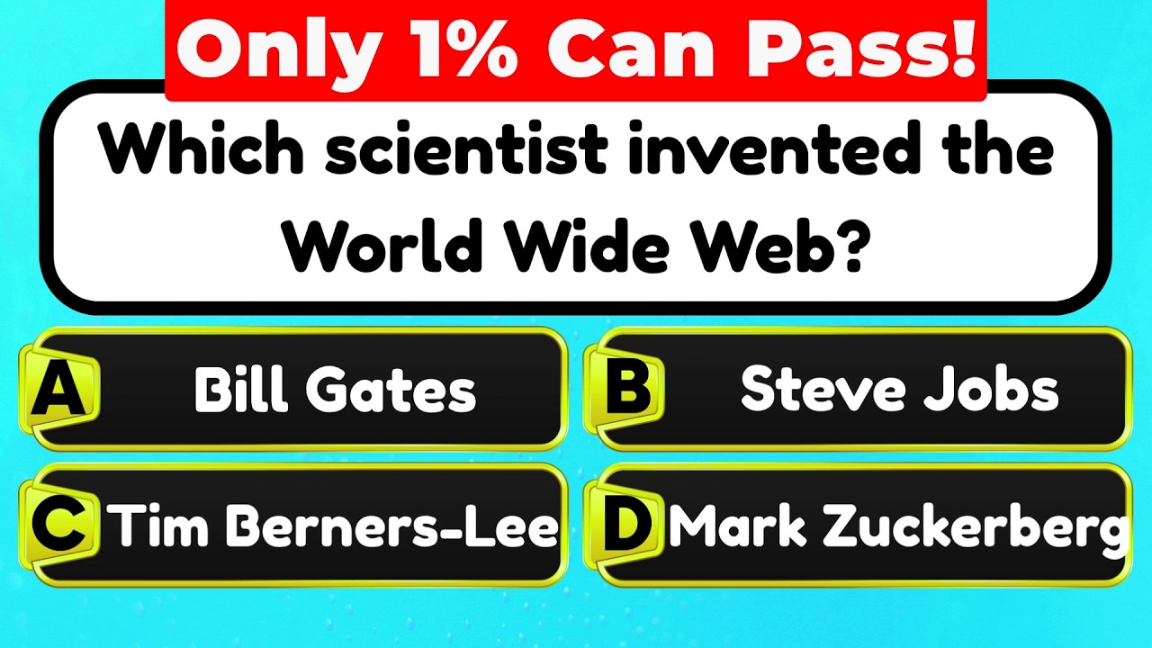 Elite IQ Challenge – Only 1% Can Pass👑Don’t Try This Quiz Unless You’re a Genius! #trivia #gkquiz