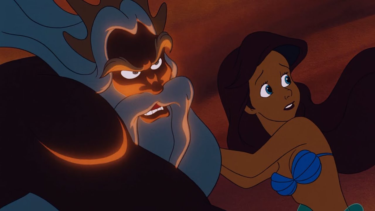 The Little Mermaid - Destruction of the grotto (One-Line Multilanguage)