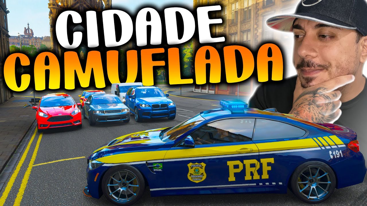 CIDADE CAMUFLADA E SEUS DESAFIOS - FORZA HORIZON 5 GAMEPLAY 4K