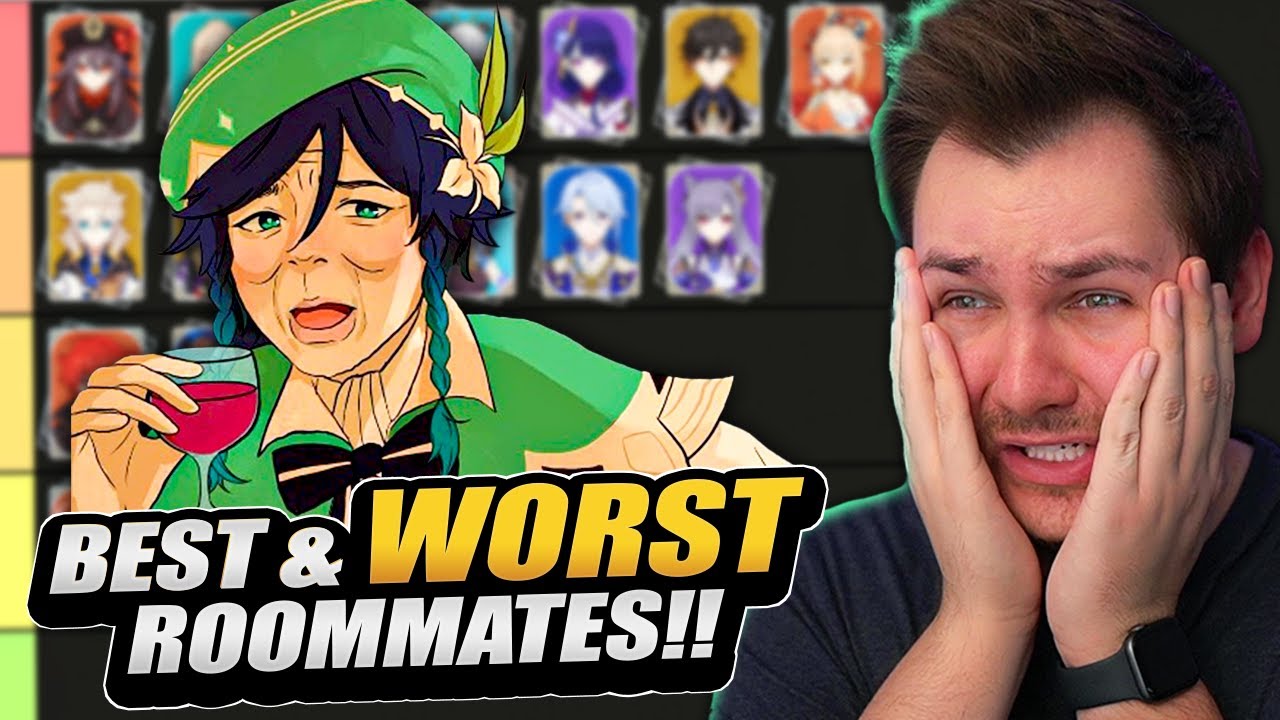 I Ranked Every Genshin Impact Character As Roommates
