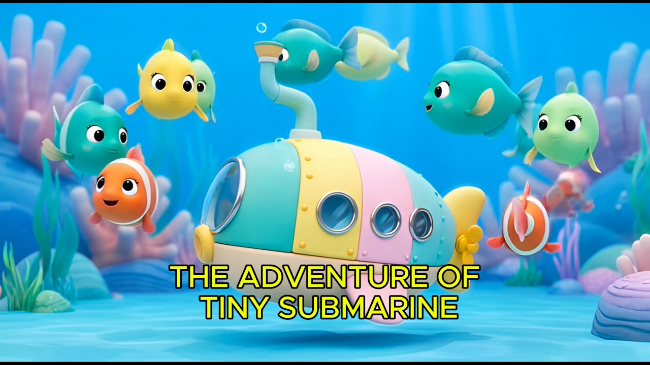 The Tiny Submarine’s Deep-Sea Adventure 🌊 | Relaxing Bedtime Story for Sleep