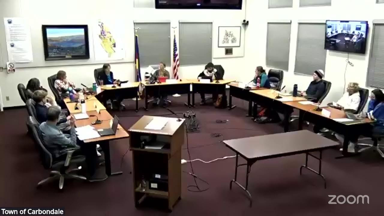 Town of Carbondale Parks and Recreation January 14, 2026, Regular Meeting
