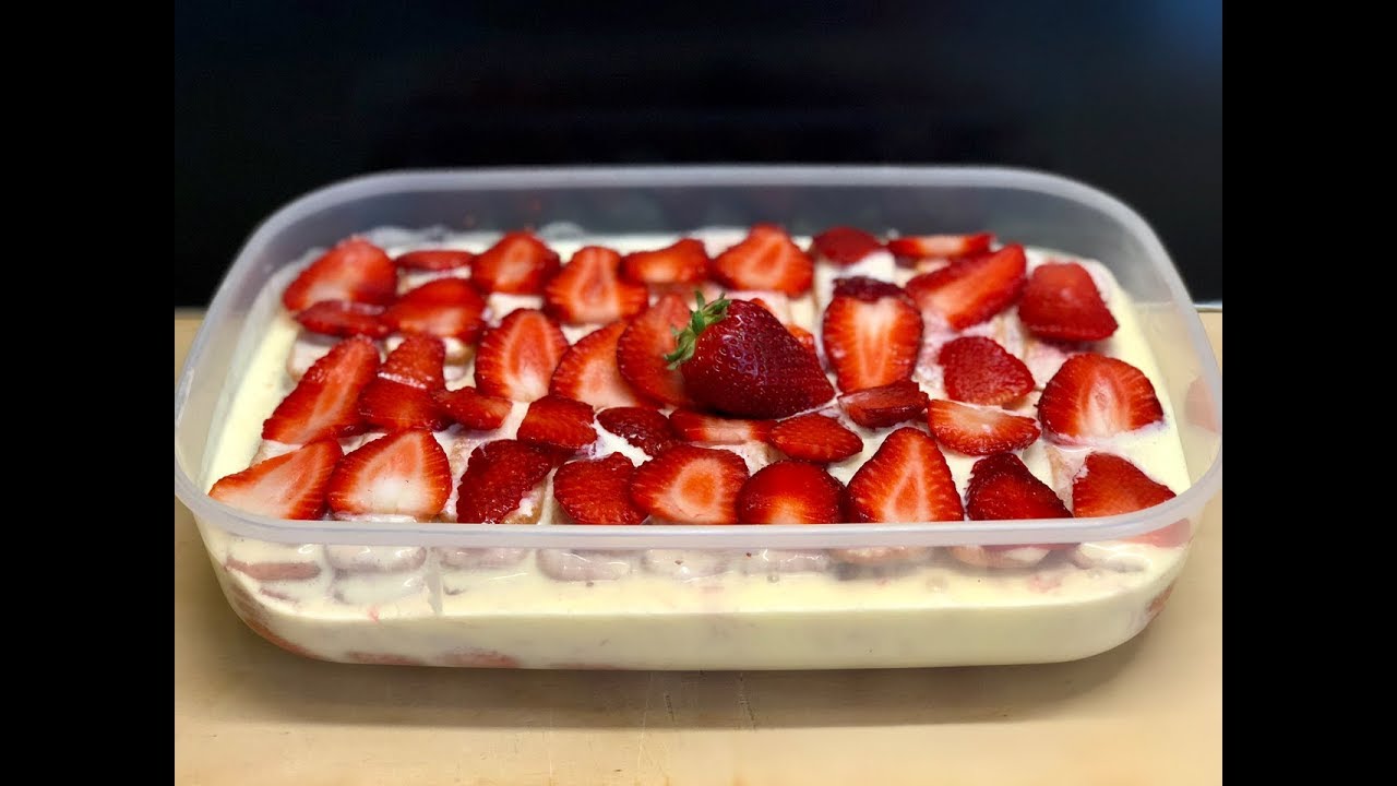 Tiramisù alle Fragole Semplicemente Gustoso