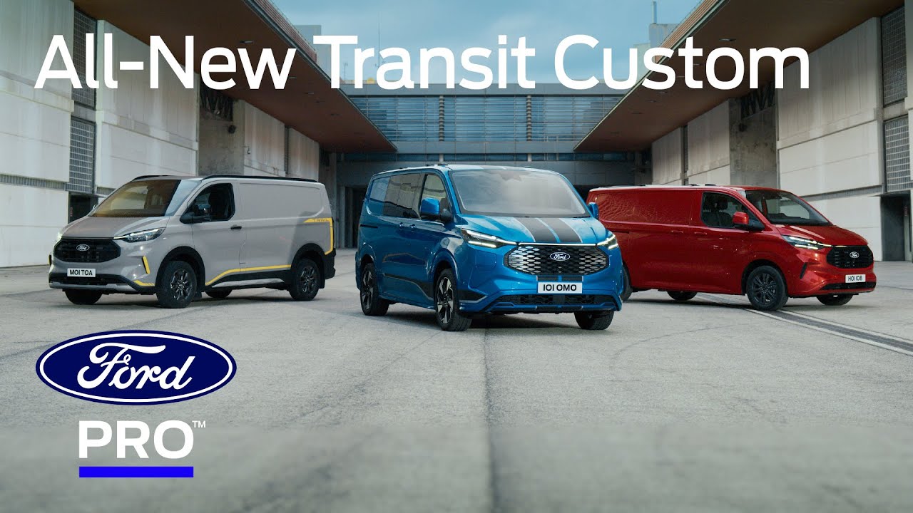 Całkowicie nowy Ford Transit Custom | Inteligentny van dla inteligentnego świata | Ford Polska