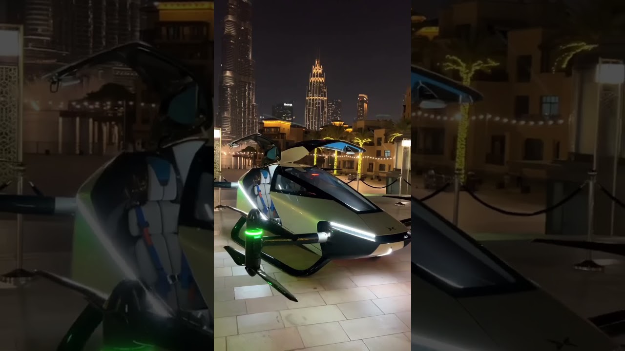 Dubai Flying Taxi in 2025 😱🔥