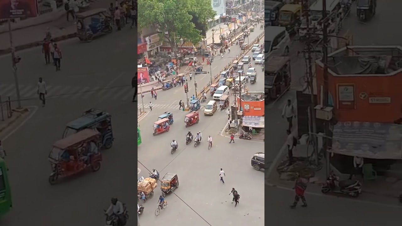 Dakbangla# Chauraha##Patna#traffic#signal#🚥🚦🛵🏍️🚙🚗🛻🚐🚚🚛🚑