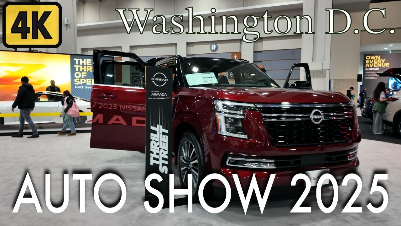 🇺🇸 [4K] Washington DC Auto Show 2025/ DC Auto Show 2025 - PART #1