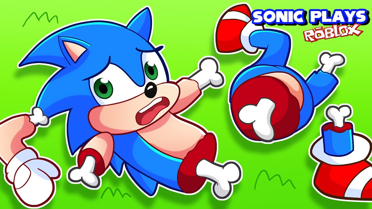 🦔 I broke ALL OF MY BONES! | Sonic Plays Roblox Broken Bones IV Remastered