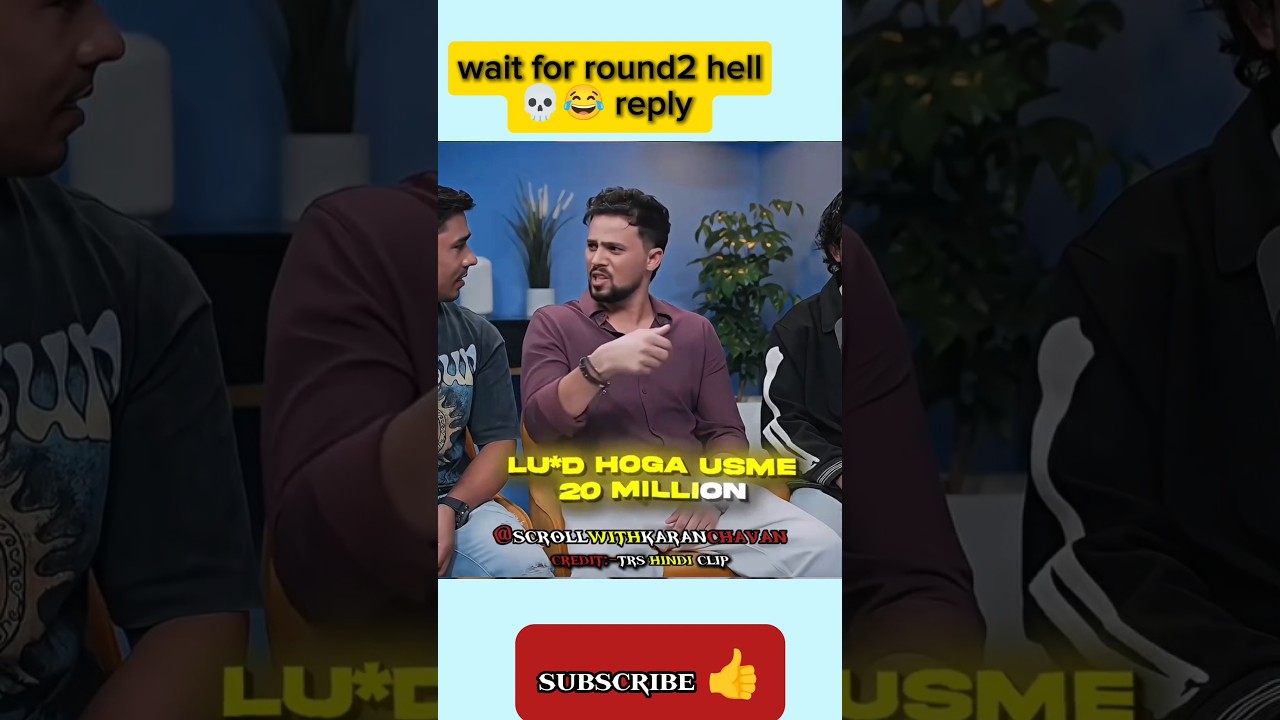 😂L**ND HOGA 20MILL TO💀||ROUND 2 HELL PODCAST||#ytshorts #round2hell