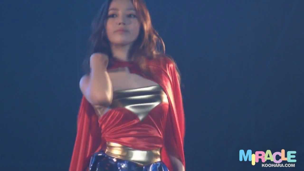 [Fancam] 120218 Karasia Hara - Super Girl