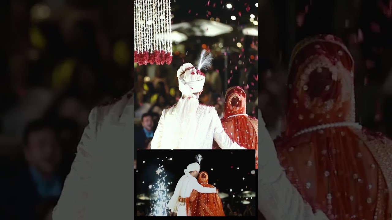 jai mala shoot & dulha & dulhan entry #sonystudio77 #youtubeshorts #shortvideo #shorts #weddingphoto
