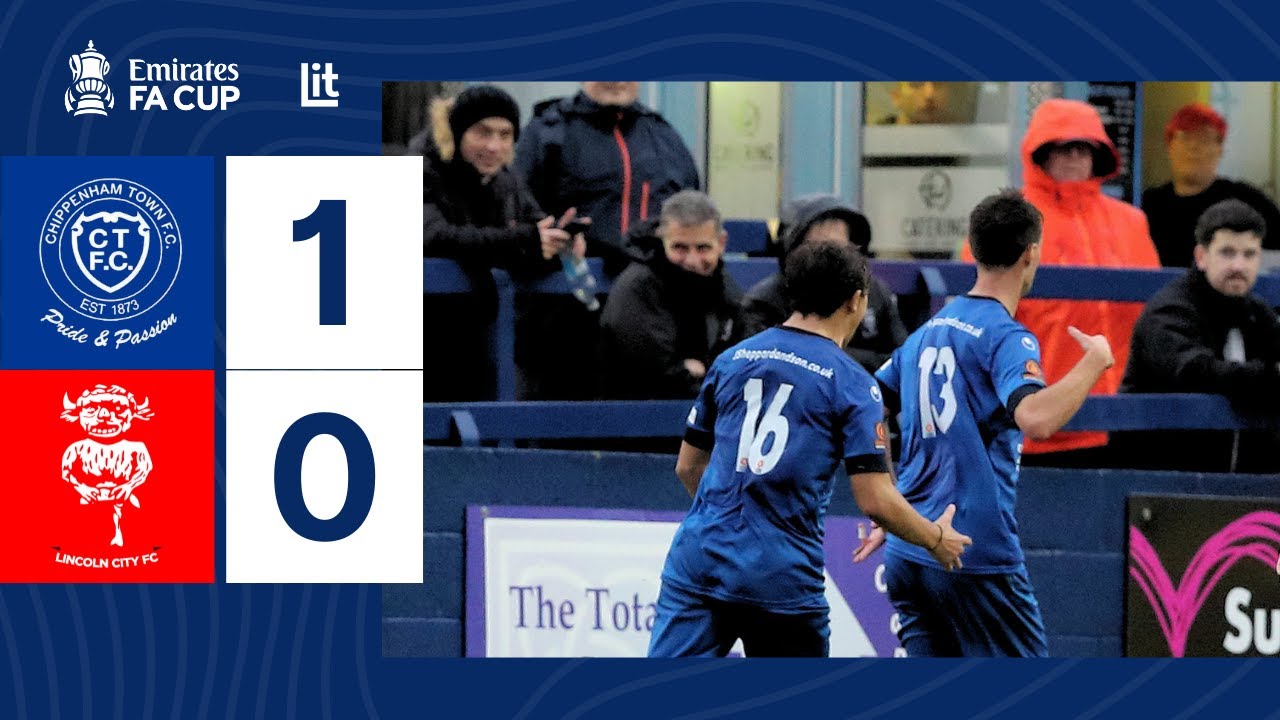 Chippenham Town vs Lincoln City | Emirates FA Cup 1st Round Highlights, Sat 5th Nov 2022