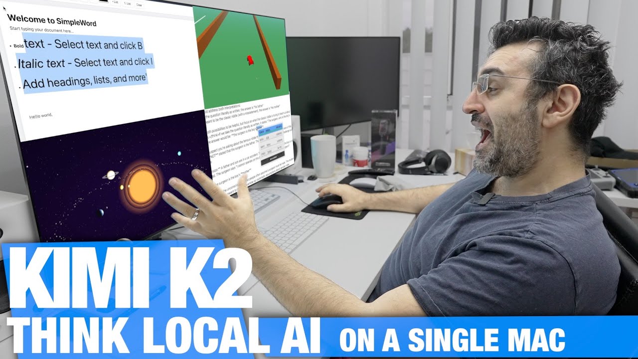 Давайте запустим локальный ИИ Kimi K2 Thinking на Mac Studio 512 ГБ | ОБЗОР разработчика