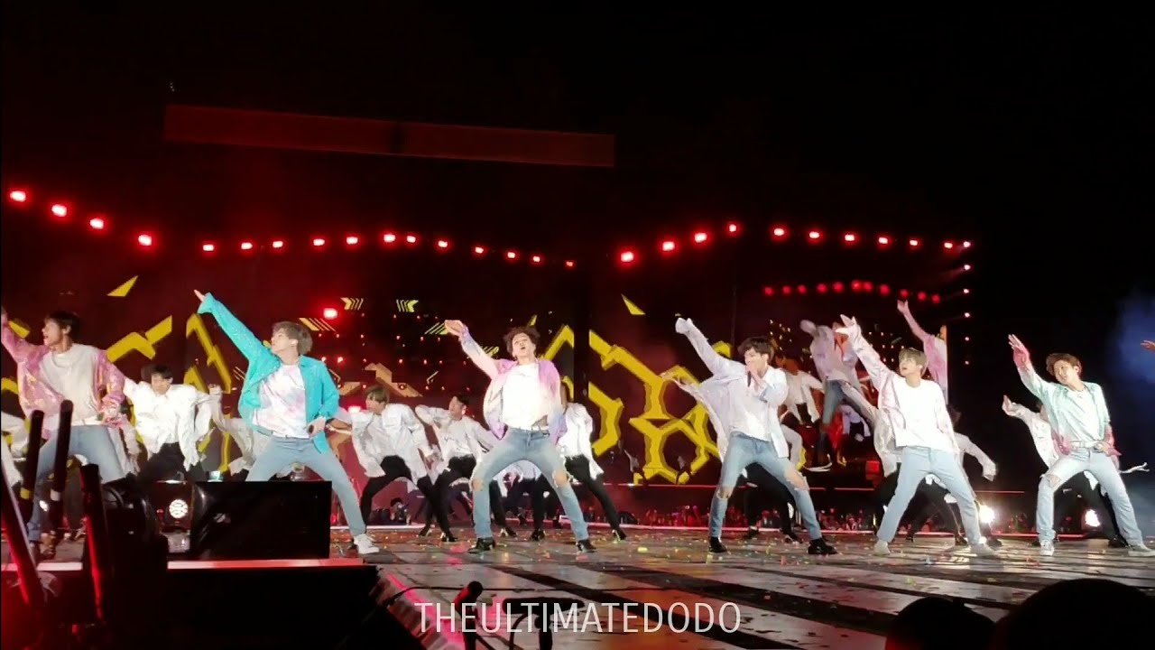 190505 Idol Remix @ BTS 방탄소년단 Speak Yourself Tour in Rose Bowl Los Angeles Concert Fancam