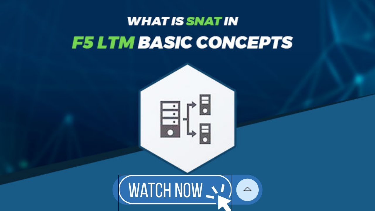 The F5 LTM EXPERT'S Guide to SNAT Configuration - UniNets