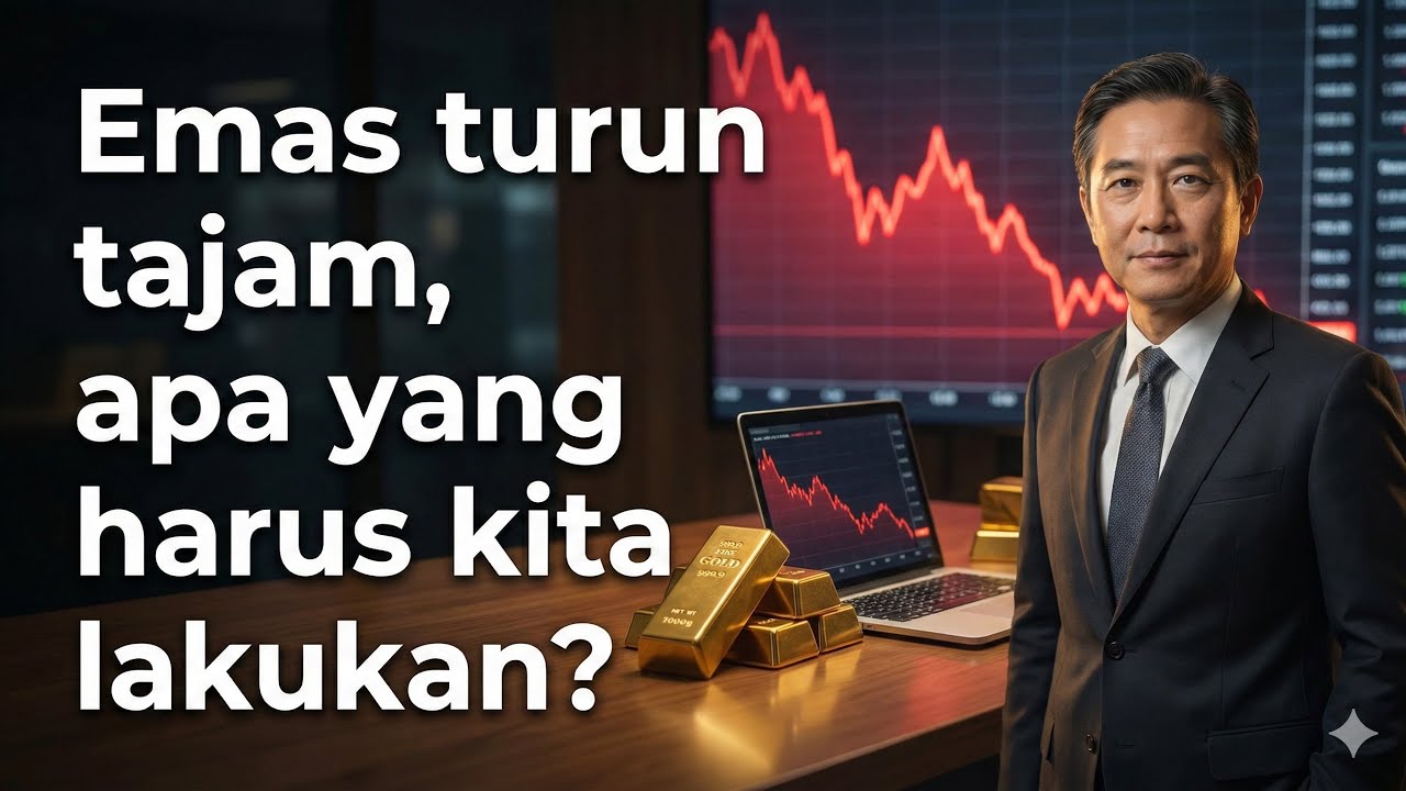 Harga Emas Anjlok: Panik, Tahan, atau Tambah?
