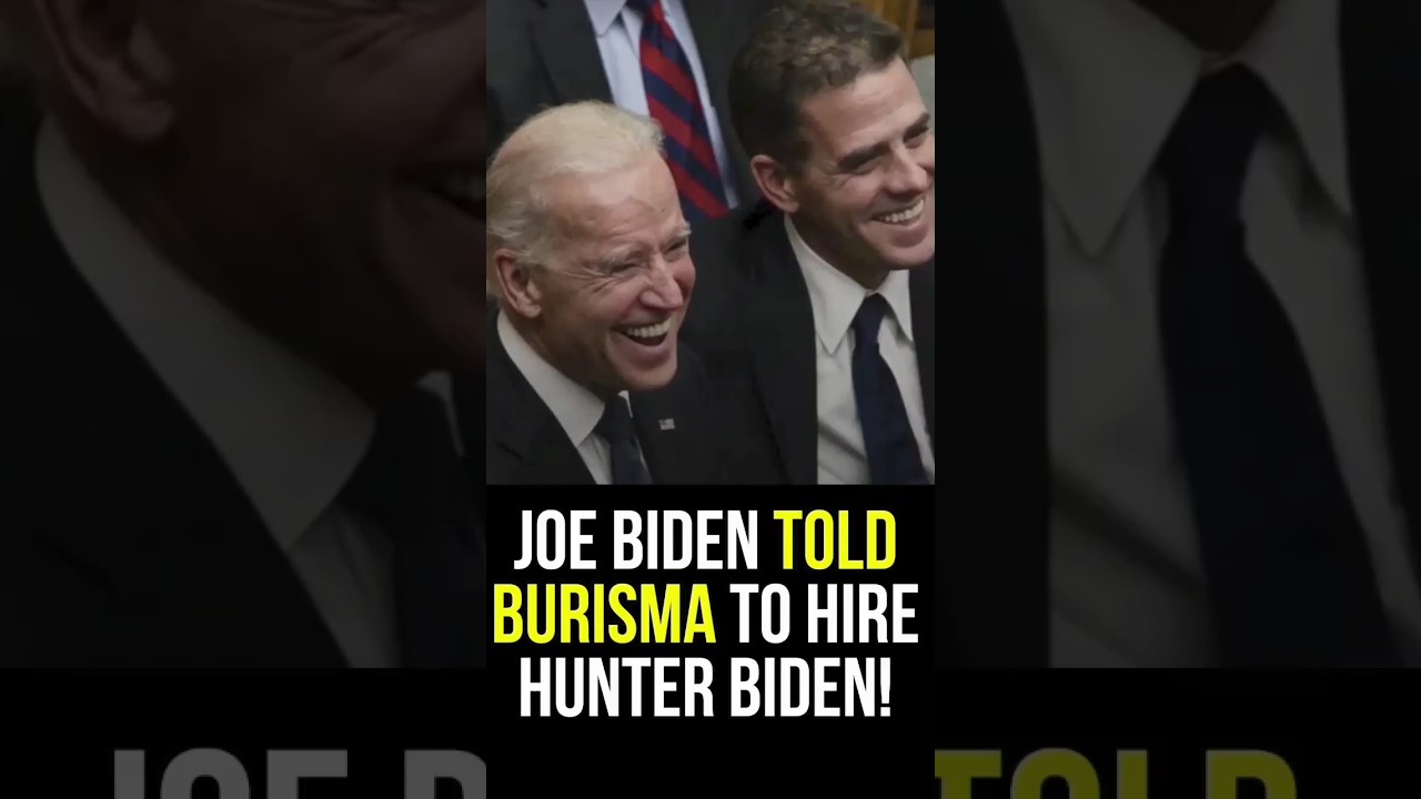 Joe Biden Told Burisma to Hire Hunter Biden!