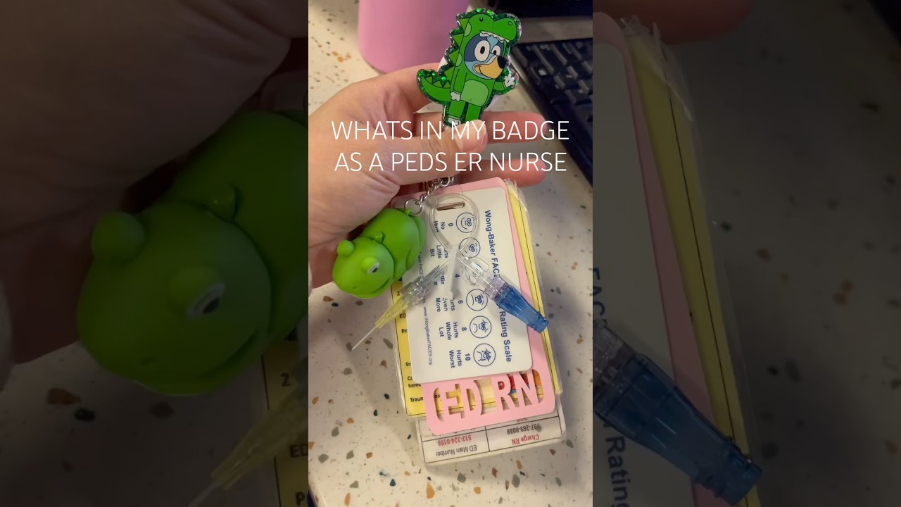 peds er nurse things☺️ #nurselife #nurses #badgereels #pediatrics #nursingstudent #nursing