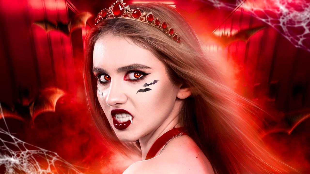 Rainha da Escola Se Tornou Uma Vampira! Como Ser Uma Vampira Popular na Escola?