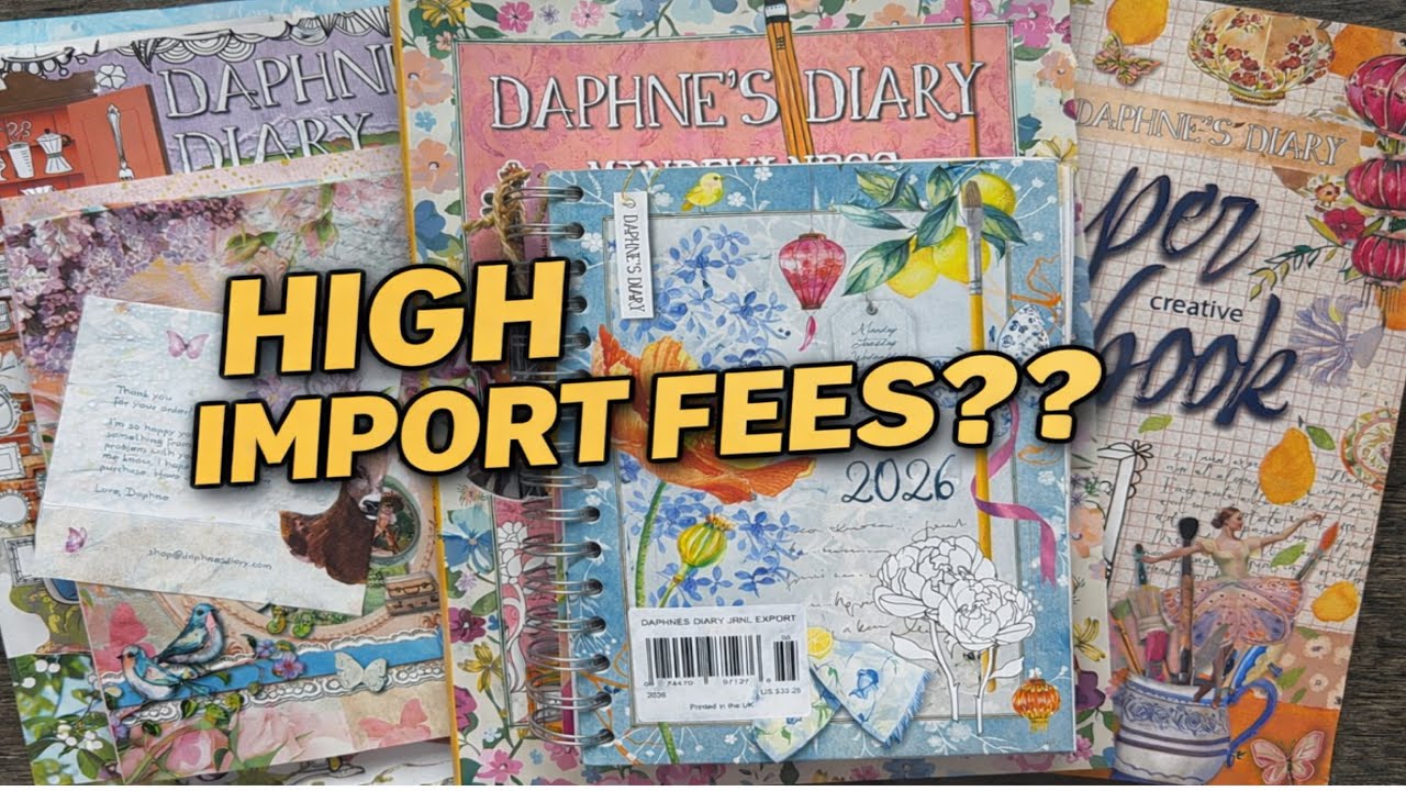 Daphne’s Diary Online Store Haul | Hidden Import Fees & High Tariffs Warning! 