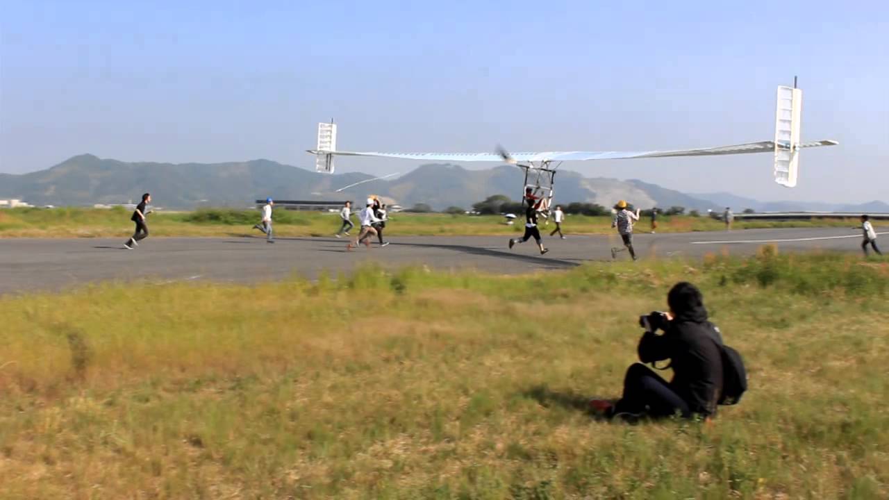 2013/05/18 大阪大学鳥人間albatross 人力無尾翼機 「繊月」