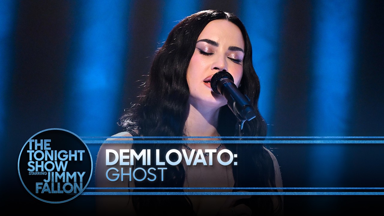 Demi Lovato: Ghost | The Tonight Show Starring Jimmy Fallon