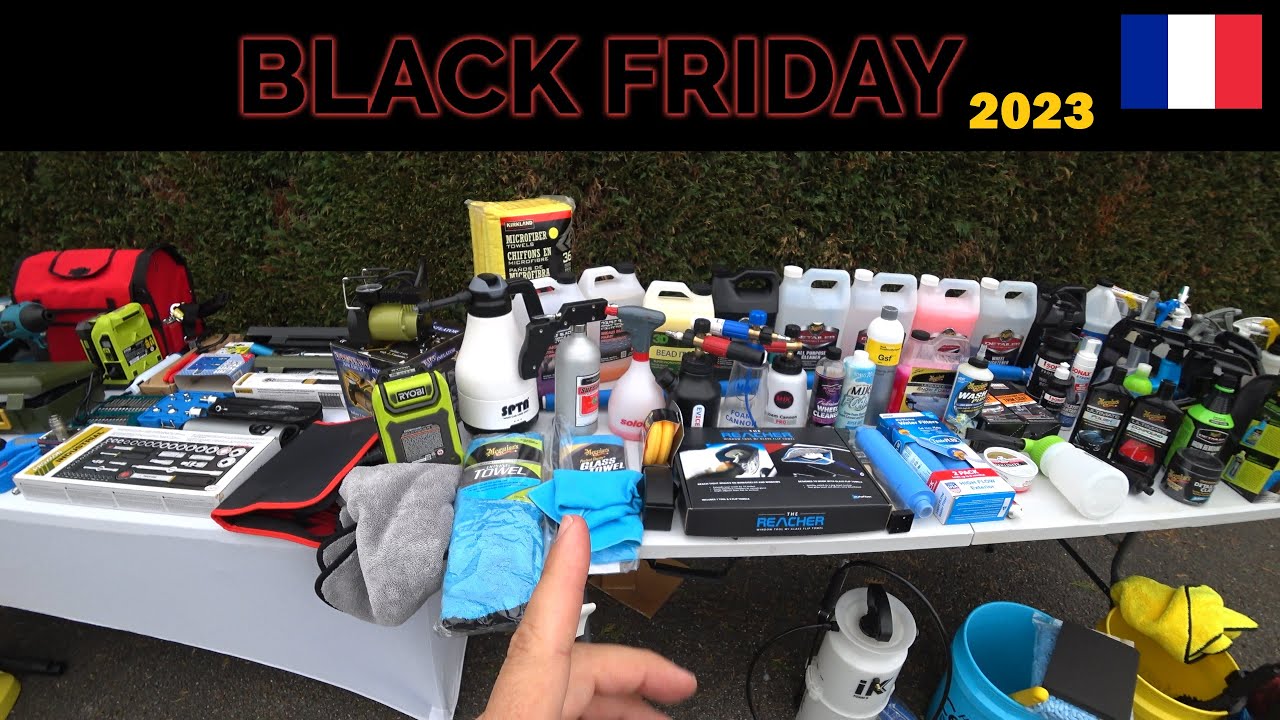 EVICE Auto BLACK FRIDAY 2023 💯 Offres de DETAILING auto et OUTILS AUTOMOBILES indispensables 🛠️