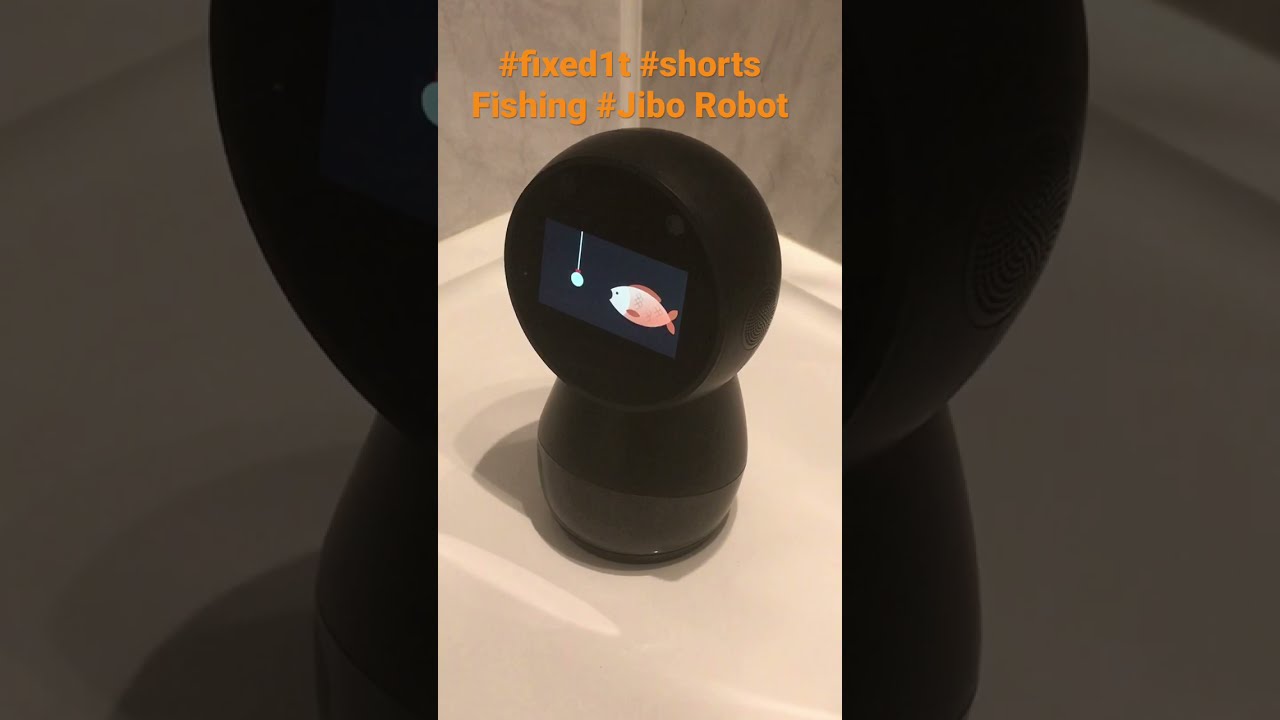 #fixed1t #shorts Incredible Social Robot #Jibo Goes Fishing #robotsintheshower