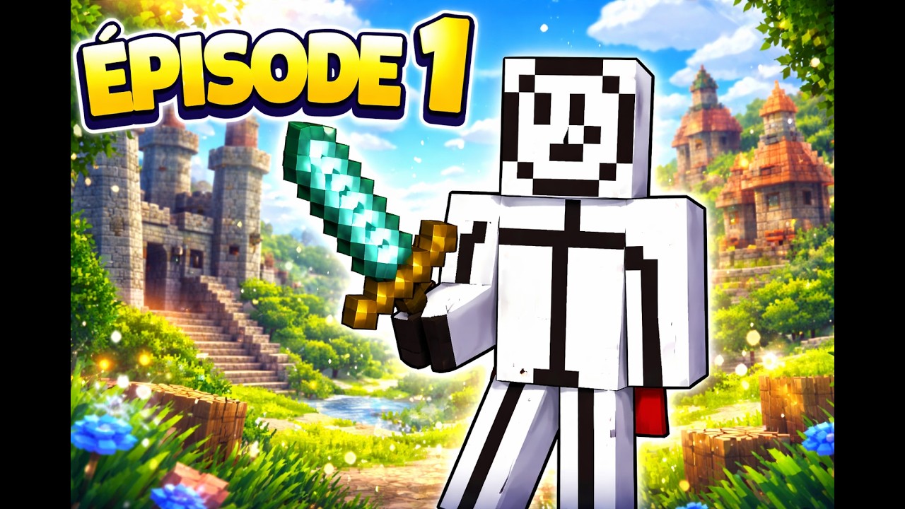 Je commence une survie Minecraft MOD&Eacute;E compl&egrave;tement folle ! (&Eacute;pisode 1)