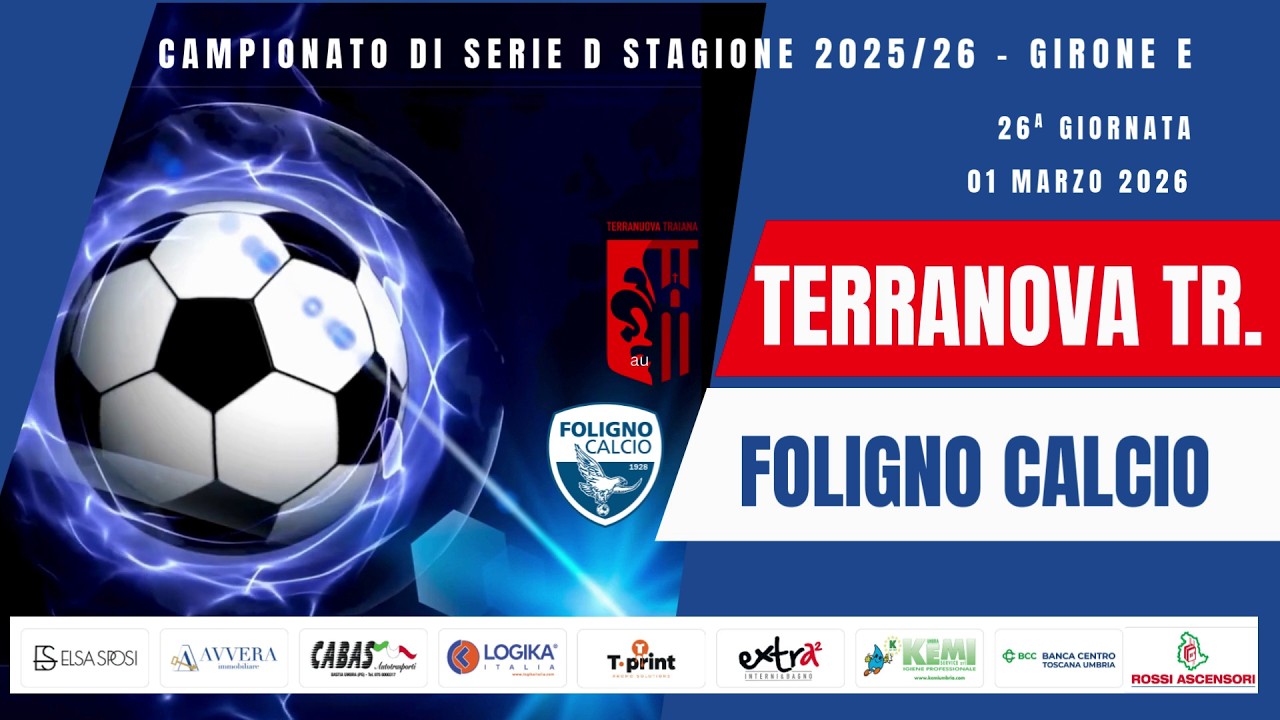 TERRANUOVA TRAIANA - FOLIGNO CALCIO   HL