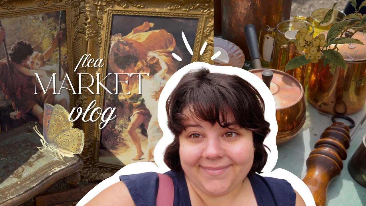 Hunting for Vintage at a Florida Flea Market