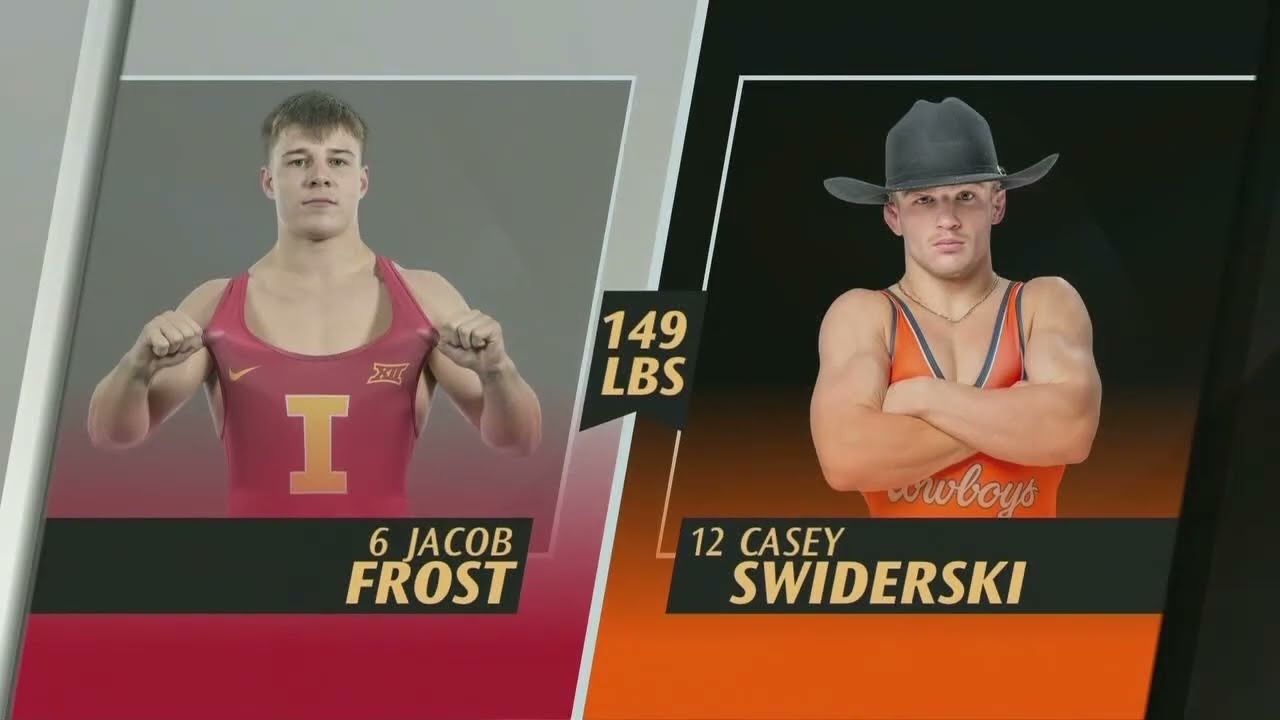 Casey Swiderski vs. Jacob Frost (149lbs) FULL MATCH | 2025-26 Big 12 Wrestling