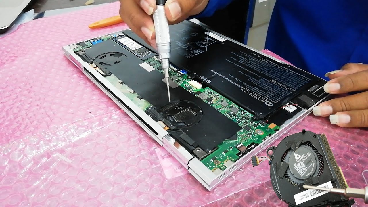 Fix-Hp Spectre X360 Convertible 13 ae056TU Cooling fan is not operating correctly