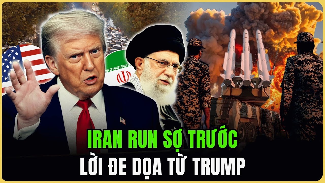 IRAN RUN SỢ TRƯỚC LỜI ĐE DỌA CỦA TRUMP: IRGC TẬP TRẬN T&Ecirc;N LỬA, BIỂU T&Igrave;NH LEO THANG