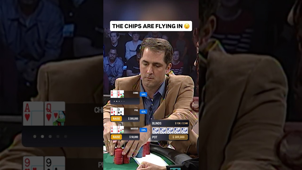 POKER PLAYERS GO ALL IN at WPT Final Table 😨 #poker #casino #pokerhands