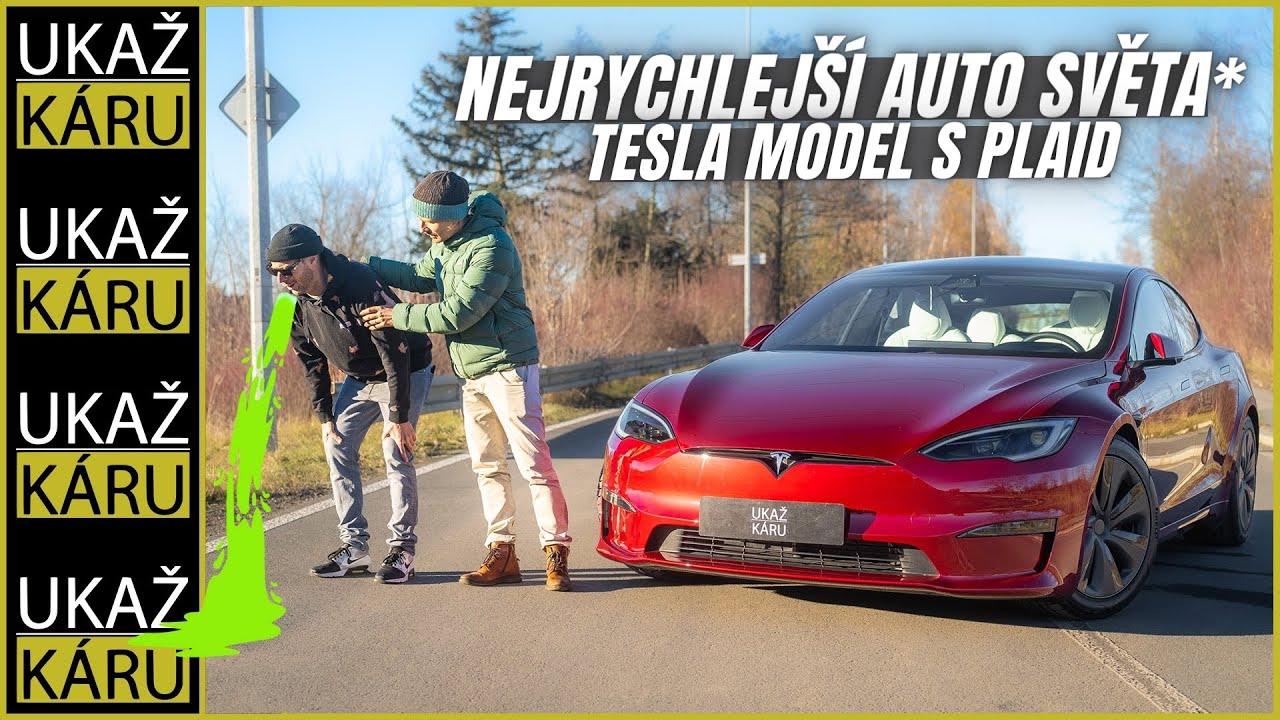 4K | KRÁL ZRYCHLENÍ JE ZPĚT! NEBO NE? | TESLA MODEL S PLAID | ONDŘEJ “ENDRU” HAVLÍK