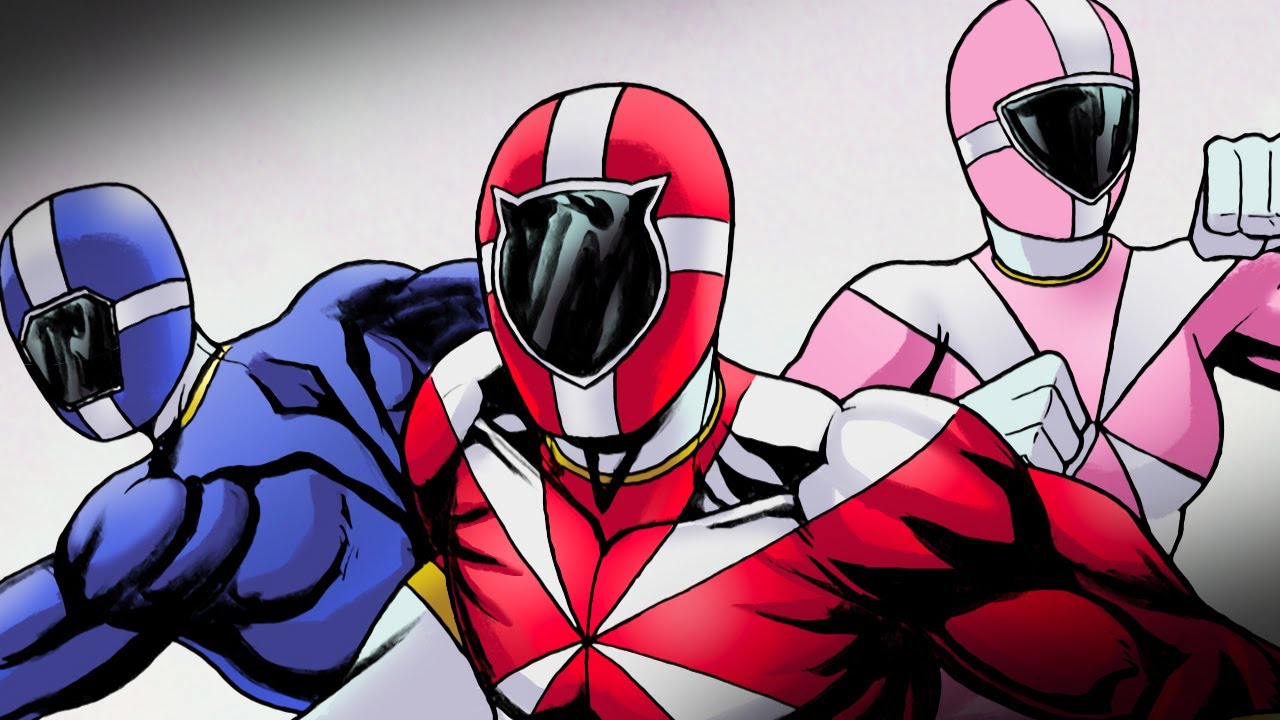 Drawing Power Rangers Lightspeed Rescue
