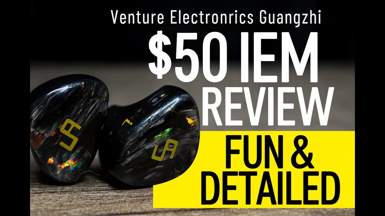 Venture Electronics UA (Unabridged) Guangzhi - $50 Fun & Detailed? - Live Review - Honest Audiophile