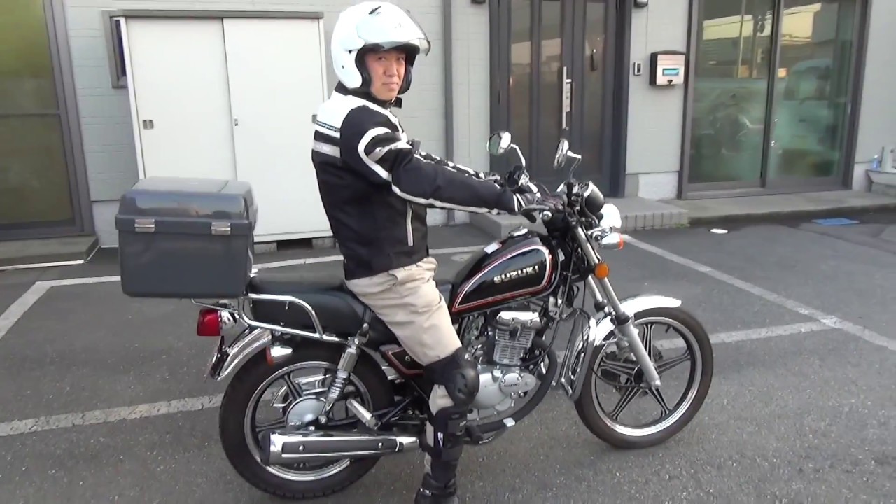 昭和レトロ　こんなバイクでとろとろ走りたい　スズキGN125-2F