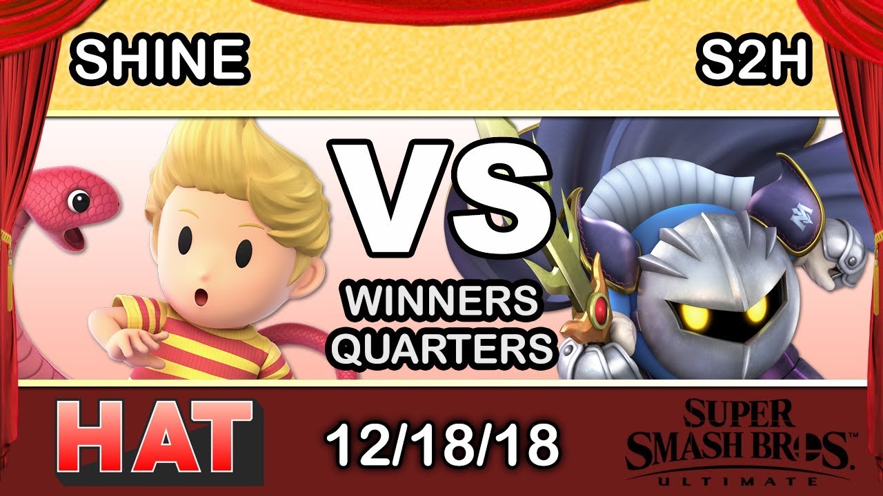 HAT 47 - Mazer | ShiNe (Lucas) Vs. S2H (Meta Knight) Winners Quarters - Smash Ultimate