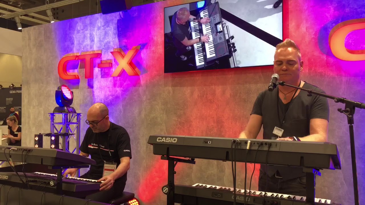 CT-X Live Session (with Fabio from Casio Brazil)